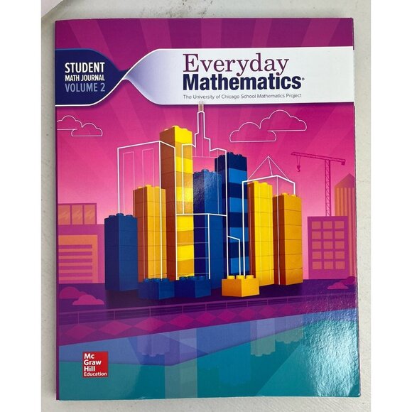Everyday Mathematics 4, Grade 4, Student Math Journal 2 by McGraw Hill (2015 - Picture 1 of 4
